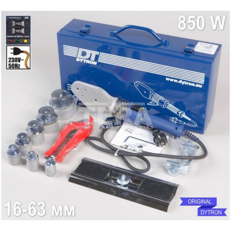 DYTRON 04986 - Polis P-4b TW+ 850W Profi с/н 16-63 мм полипропиленовый паяльник