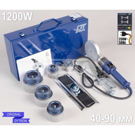 DYTRON 04990 - Polis P-4b TW+ 1200W Profi с/н 40-90 мм - полипропиленовый паяльник